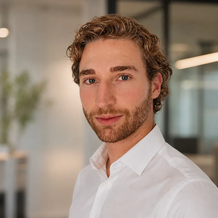 Porträt von Nils Thormann, Gründer von Synapt